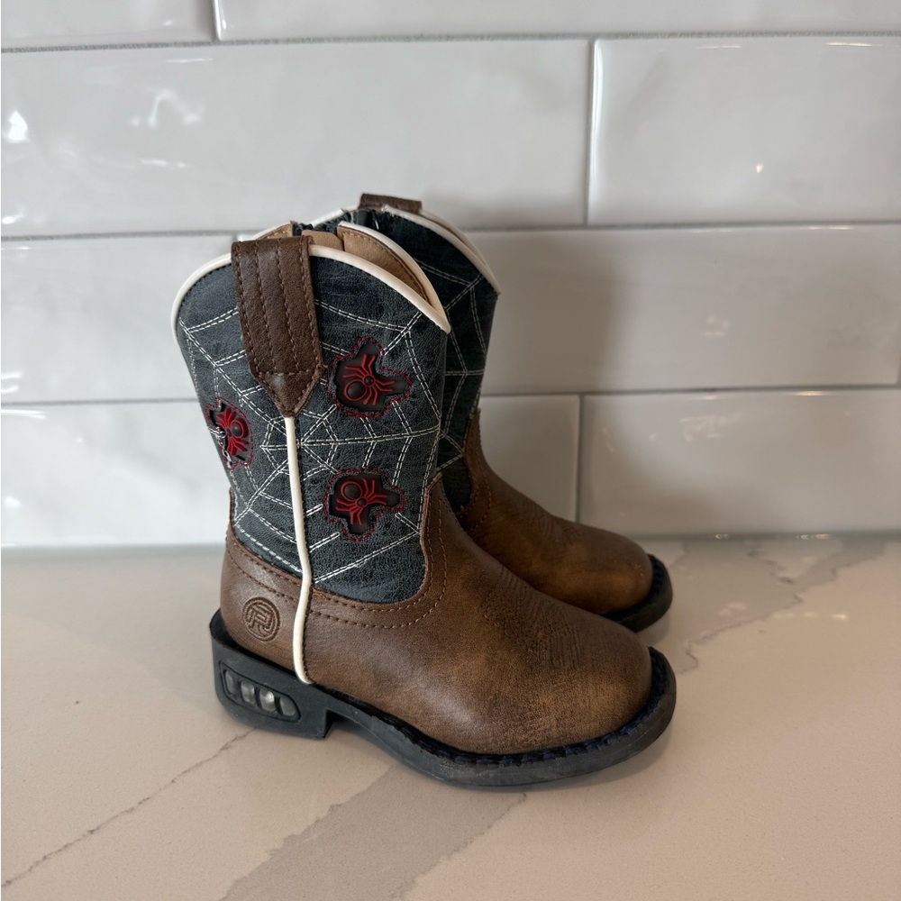 Toddler Roper Cowboy Boots LIGHT UP!
